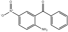 2-Amino-5-nitrobenzophenone 구조식 이미지