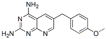6-(4-메톡시벤질)피리도[2,3-d]피리미딘-2,4-디아민 구조식 이미지