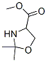 4-Oxazolidinecarboxylicacid,2,2-dimethyl-,methylester(9CI) Structure