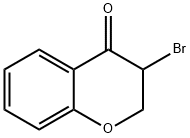 3-бромо-2,3-дигидрохромен-4-он структурированное изображение