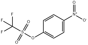 4-NITROPHENYL TRIFLUOROMETHANESULFONATE 구조식 이미지