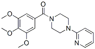 1-(2-Pyridyl)-4-(3,4,5-trimethoxybenzoyl)piperazine Structure