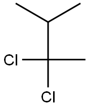 2,2-дихлор-3-метилбутан структурированное изображение