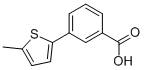 3-(5-Methylthiophen-2-yl)benzoic acid Structure