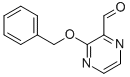 3-(BENZYLOXY)PYRAZINE-2-CARBALDEHYDE Structure
