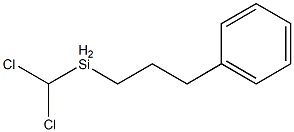 (3-페닐프로필)메틸디클로로실란 구조식 이미지