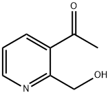 Ethanone, 1-[2-(hydroxymethyl)-3-pyridinyl]- (9CI) Structure