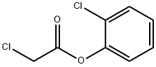 Chloroacetic acid 2-chlorophenyl ester Structure