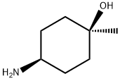 Cyclohexanol, 4-amino-1-methyl-, cis- (9CI) Structure