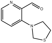 3-(Thiazolidin-3-yl)picolinaldehyde 구조식 이미지