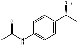 Acetamide, N-[4-(1-aminoethyl)phenyl]-, (S)- 구조식 이미지