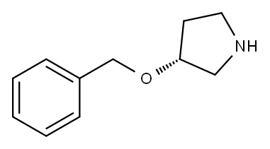 (R)-3-BENZYLOXY-PYRROLIDINE Structure