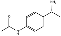 (R)-N-(4-(1-아미노에틸)페닐)아세타미드 구조식 이미지