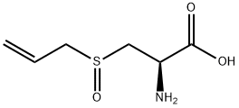 3-(allylsulphinyl)-L-alanine  구조식 이미지
