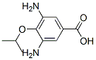 벤조산,3,5-디아미노-4-(1-메틸에톡시)-(9CI) 구조식 이미지