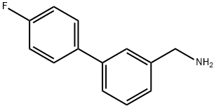1-(4'-플루오로비페닐-3-YL)메틸아민 구조식 이미지