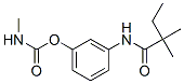 N-Methylcarbamic acid 3-[(2,2-dimethylbutyryl)amino]phenyl ester Structure