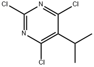 2,4,6-trichloro-5-isopropylpyriMidine 구조식 이미지