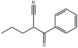 2-BENZOYLVALERONITRILE Structure