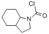 1H-Indole-1-carbonyl chloride, octahydro- (9CI) Structure