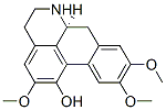 (6aS)-5,6,6a,7-Tetrahydro-2,9,10-trimethoxy-4H-dibenzo[de,g]quinolin-1-ol 구조식 이미지