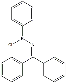 클로로페닐[(디페닐메틸렌)아미노]보란 구조식 이미지