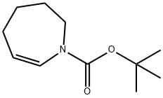 tert-부틸2,3,4,5-테트라히드로-1H-아제핀-1-카르복실레이트 구조식 이미지