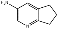 5H-Cyclopenta[b]pyridin-3-amine,6,7-dihydro-(9CI) 구조식 이미지