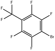 4-BROMO-2,3,5,6-TETRAFLUOROBENZOTRIFLUORIDE 구조식 이미지