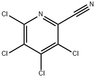 3,4,5,6-Tetrachloropyridine-2-carbonitrile Structure