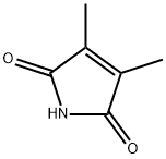 3,4-dimethylpyrrole-2,5-dione Structure