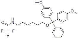 N-[6-[Bis(4-Methoxyphenyl)phenylMethoxy]hexyl]-2,2,2-trifluoro-acetaMide Structure