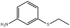 3-ethylsulfanylaniline 구조식 이미지