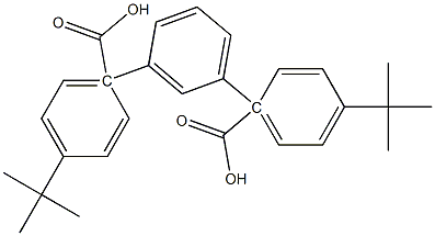 1,3-페닐렌비스[4-(1,1-디메틸에틸)벤조에이트] 구조식 이미지