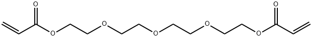 Tetra(ethylene glycol) diacrylate Structure