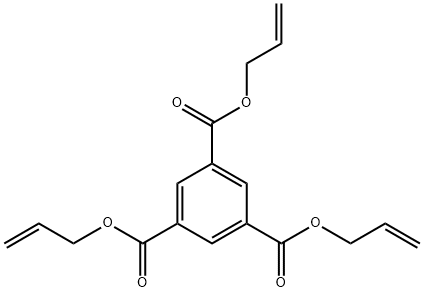 TRIALLYL 1,3,5-BENZENETRICARBOXYLATE 구조식 이미지