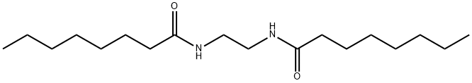 N,N'-(1,2-Ethanediyl)bis(octanamide) Structure