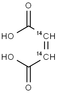 MALEIC ACID, [2,3-14C] Structure