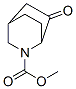 2-아자비시클로[2.2.2]옥탄-2-카르복실산,6-옥소-,메틸에스테르 구조식 이미지