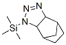 3a,4,5,6,7,7a-hexahydro-1-(trimethylsilyl)-4,7-methano-1H-benzotriazole 구조식 이미지