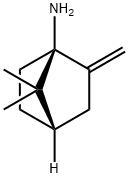 Bicyclo[2.2.1]heptan-1-amine, 7,7-dimethyl-2-methylene-, (1S,4S)- (9CI) Structure