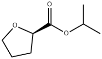 2-푸란카르복실산,테트라히드로-,1-메틸에틸에스테르,(R)-(9CI) 구조식 이미지