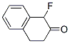 2(1H)-Naphthalenone,  1-fluoro-3,4-dihydro- Structure