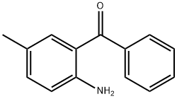 2-amino-5-methylbenzophenone 구조식 이미지