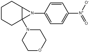 1-morpholin-4-yl-7-(4-nitrophenyl)-7-azabicyclo[4.1.0]heptane Structure