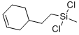 2-(4-CYCLOHEXENYL)ETHYLMETHYLDICHLOROSILANE 구조식 이미지