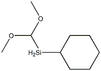 Cyclohexyldimethoxymethylsilane 구조식 이미지