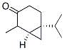 Bicyclo[4.1.0]heptan-3-one, 2-methyl-6-(1-methylethyl)-, (1alpha,6alpha)- (9CI) Structure