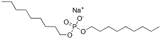 sodium dinonyl phosphate Structure