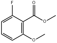 METHYL 2-FLUORO-6-METHOXYBENZOATE Structure